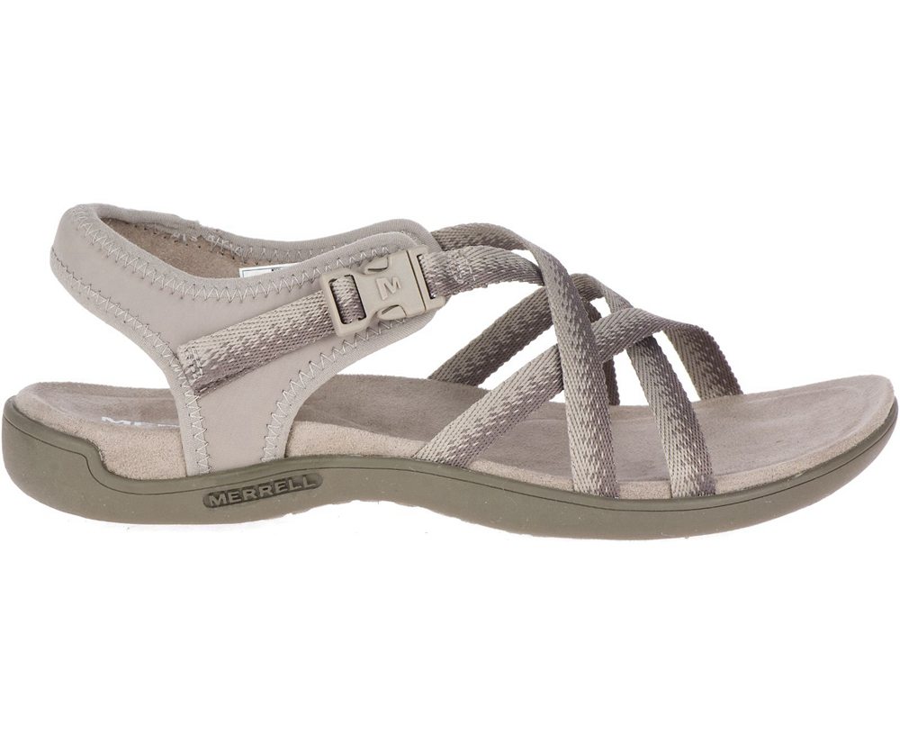 Sandalias Mujer - Merrell District Muri Lattice - Gris - XDJL-43068